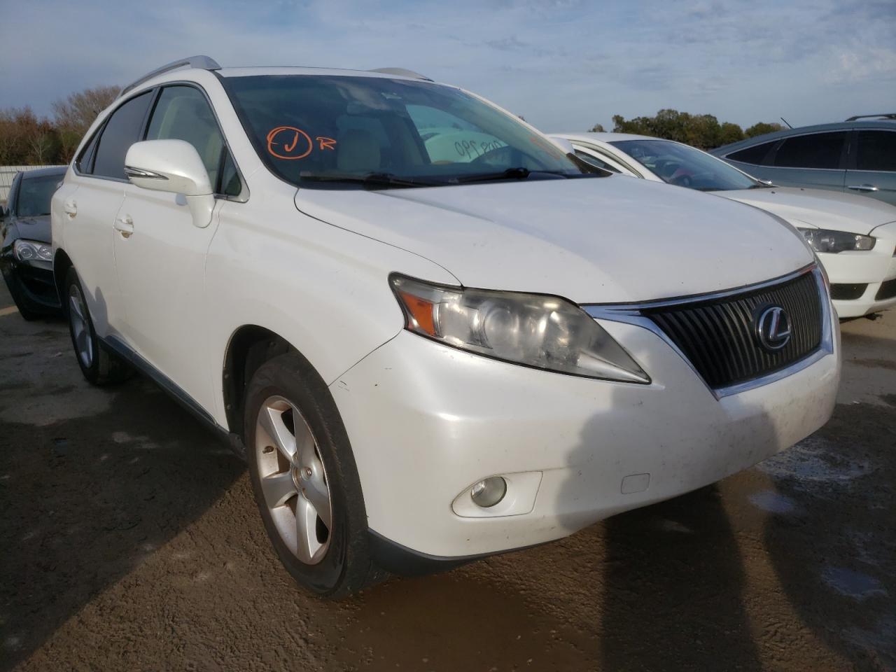 LEXUS RX 350 2010 with VIN 2T2ZK1BA6AC035867 - Photo from auction