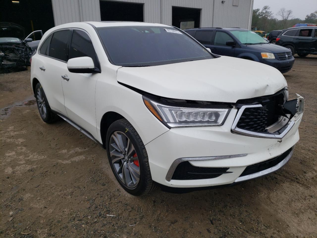ACURA MDX TECHNO 2017 with VIN 5FRYD4H57HB016092 - Photo from auction