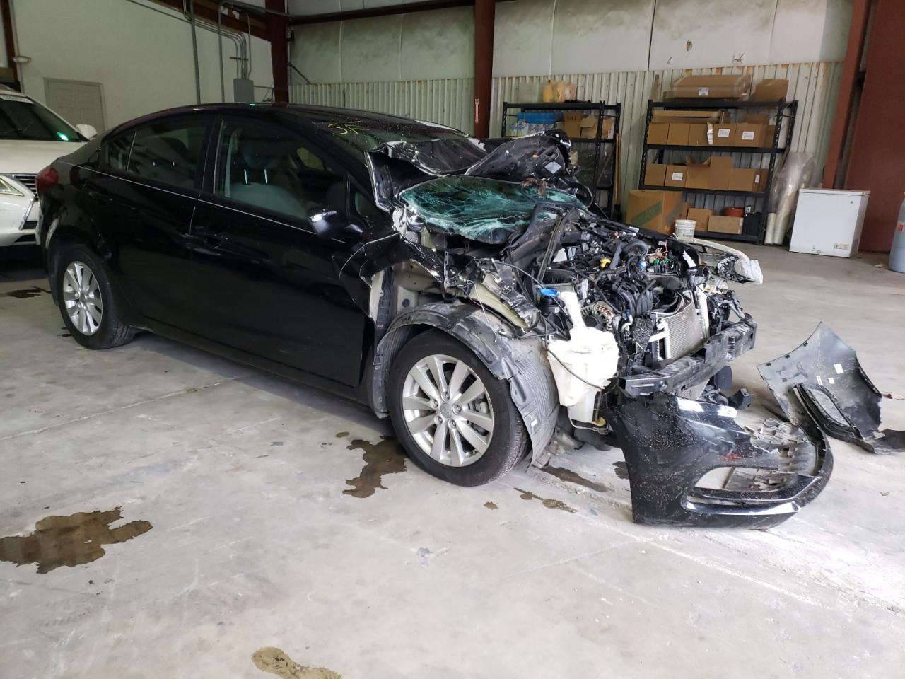 KIA FORTE LX 2014 with VIN KNAFX4A60E5198604 - Photo from auction