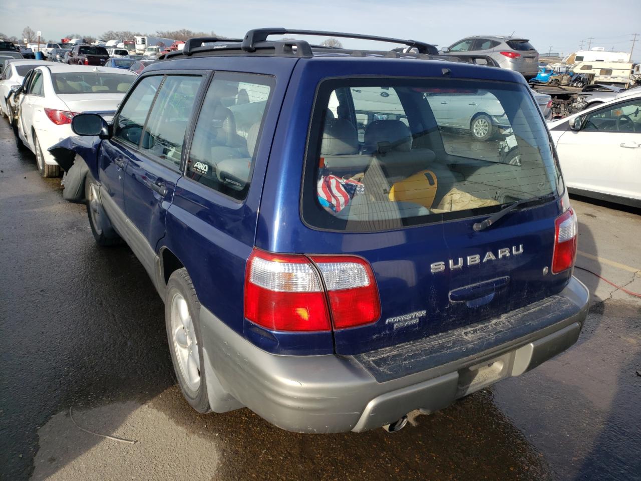 Photo 3 from auction – 2001 SUBARU FORESTER S with VIN JF1SF65501H711186