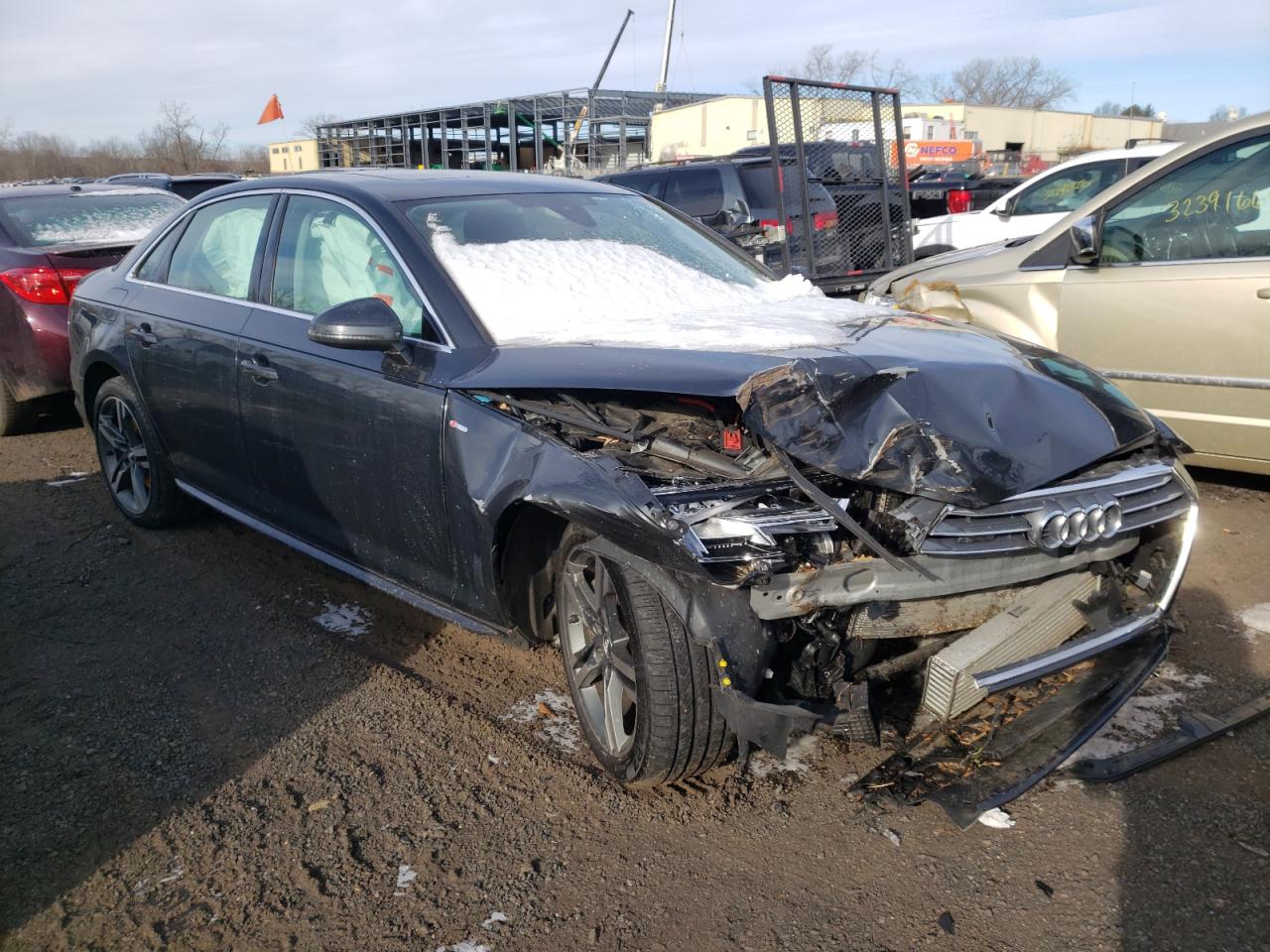 AUDI A4 PREMIUM 2018 with VIN WAUENAF40JA200053 - Photo from auction