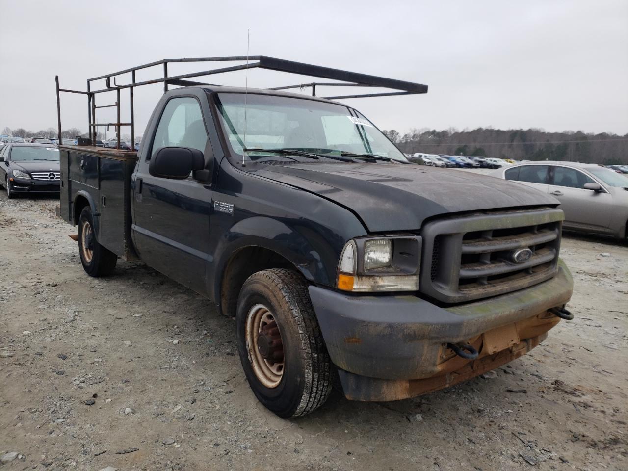 FORD F250 SUPER 2004 with VIN 1FDNF20L44ED58149 - Photo from auction