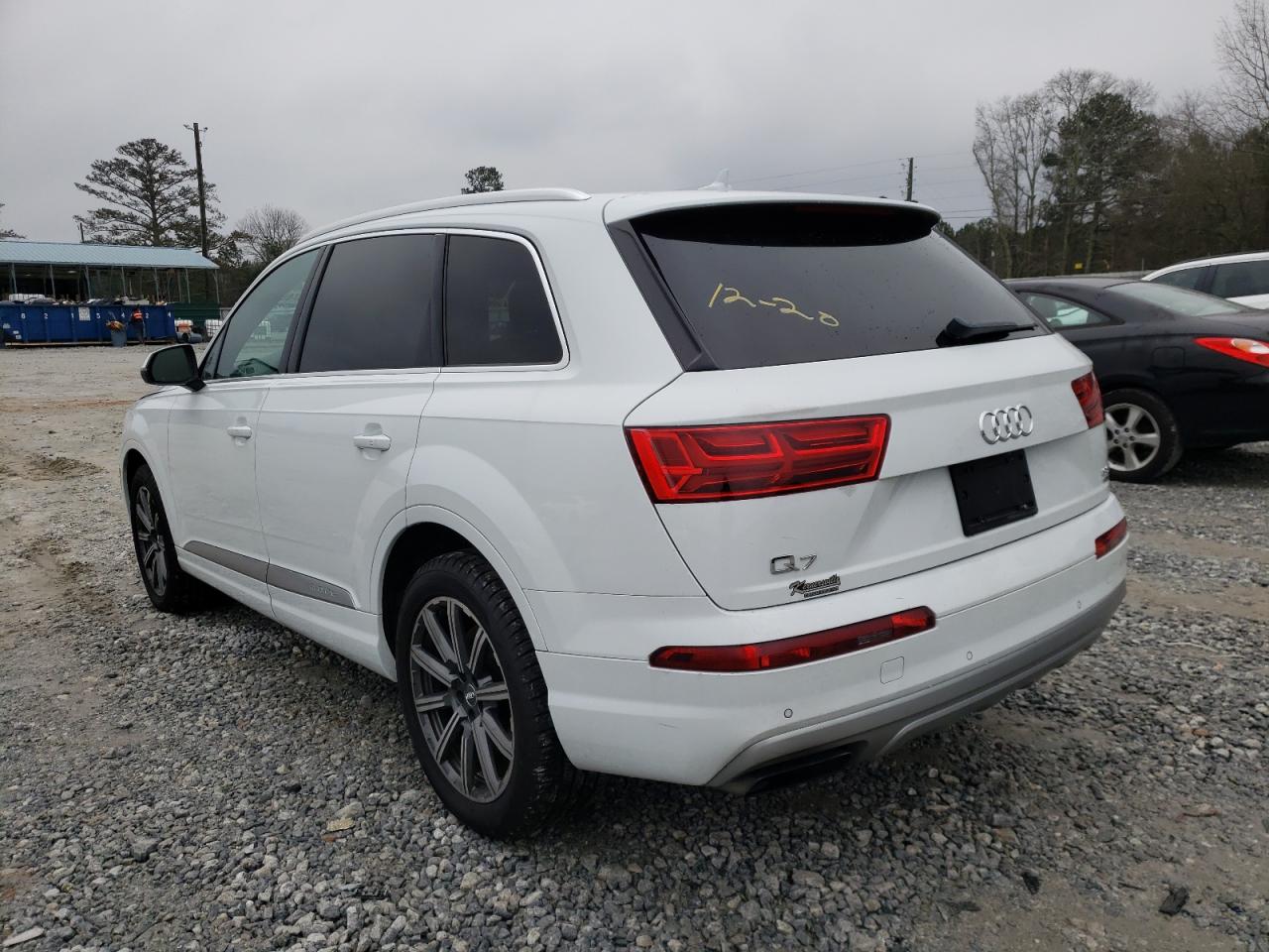 Photo 3 from auction – 2017 AUDI Q7 PREMIUM with VIN WA1LAAF77HD020393