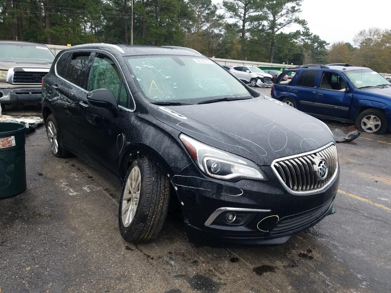 BUICK ENVISION E 2017 with VIN LRBFXBSA7HD218849 - Photo from auction