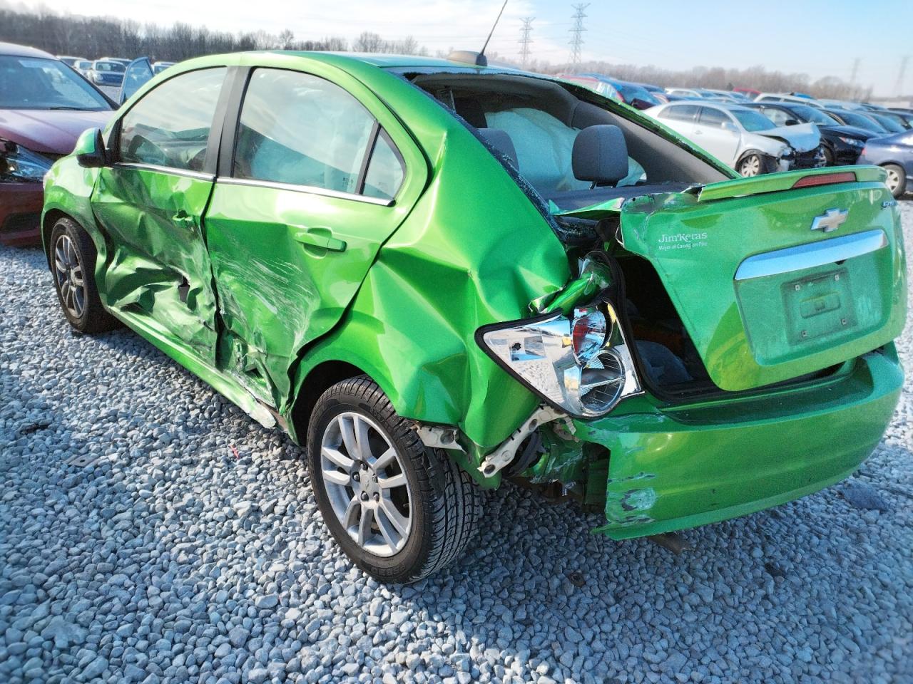 Photo 10 from auction – 2015 CHEVROLET SONIC LT with VIN 1G1JC5SH8F4168121
