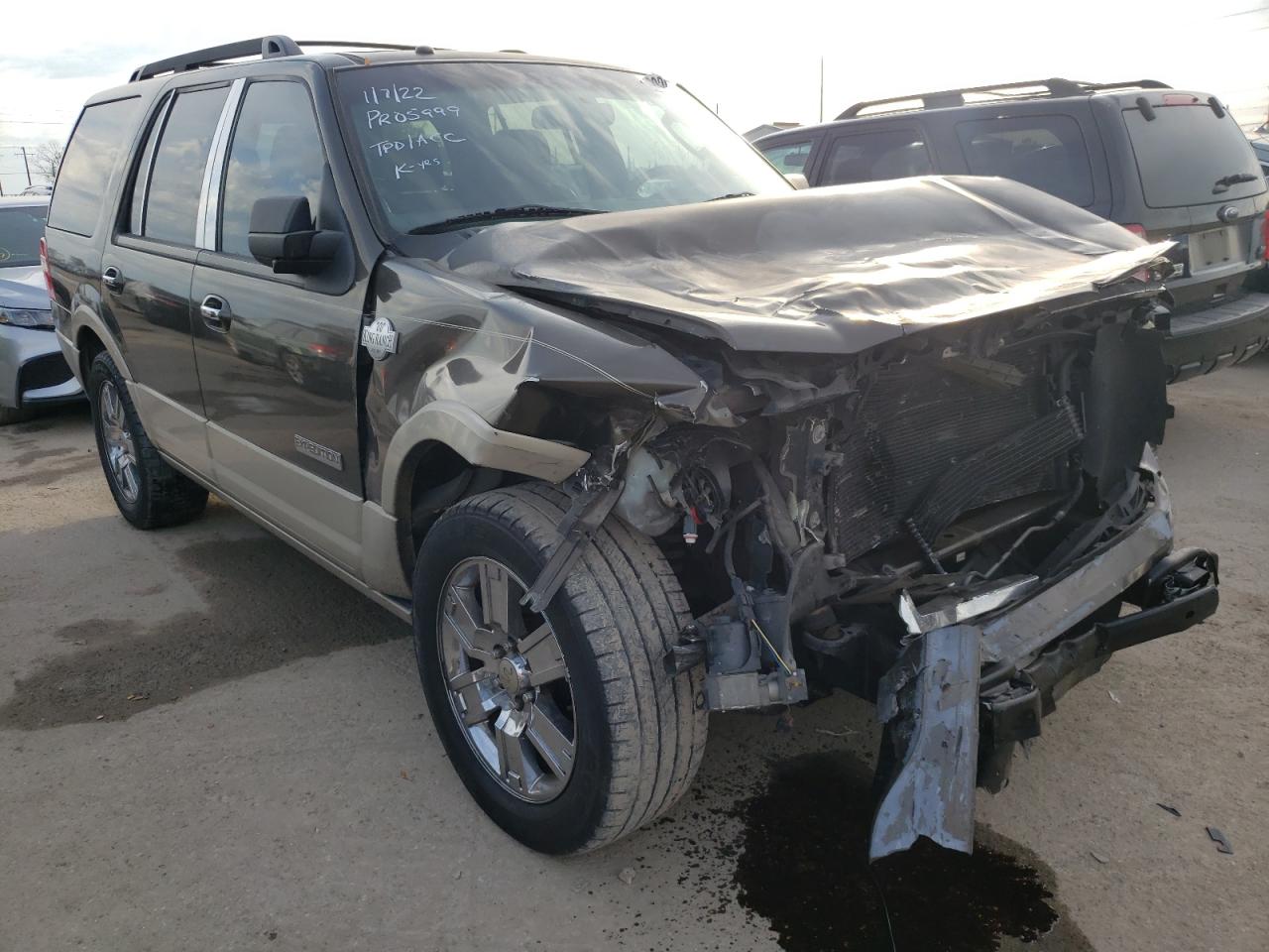 FORD EXPEDITION 2008 with VIN 1FMFU17558LA06596 - Photo from auction