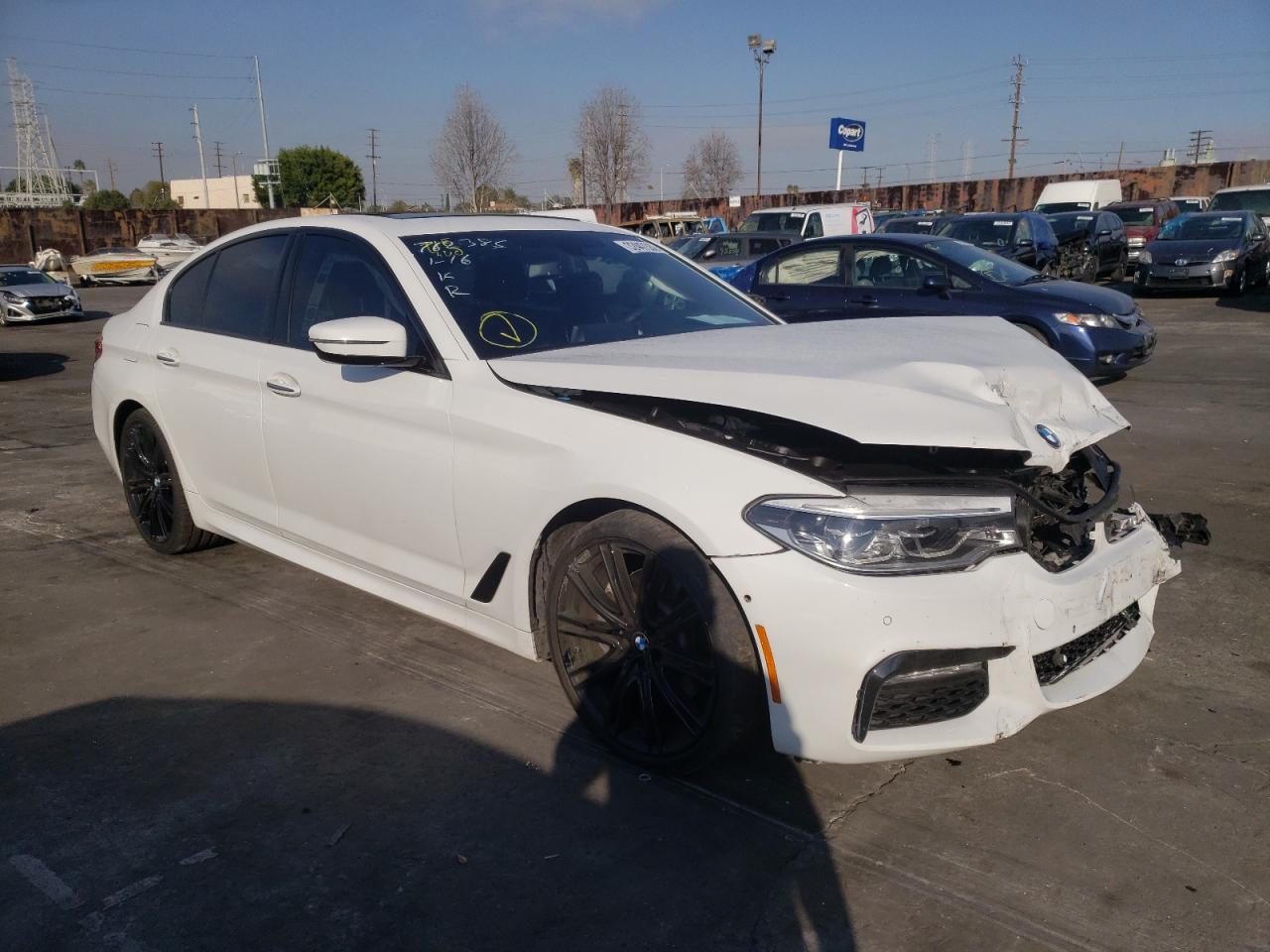 BMW 540 I 2017 with VIN WBAJE5C32HG478252 - Photo from auction