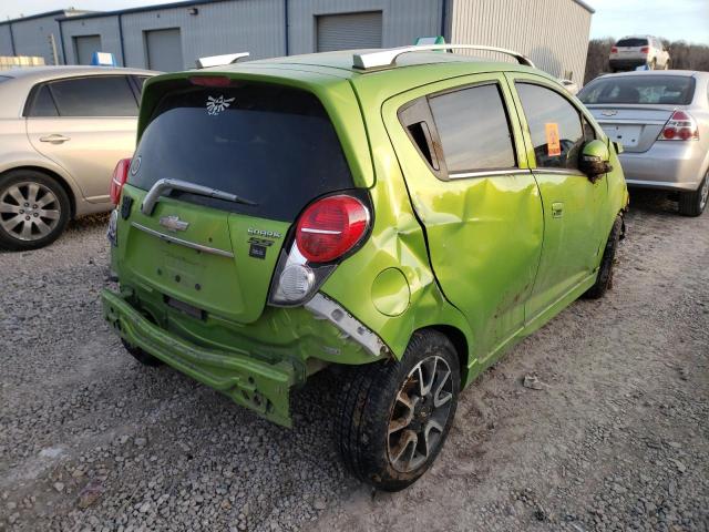 Photo 4 from auction – 2014 CHEVROLET SPARK 2LT with VIN KL8CF6S91EC585714