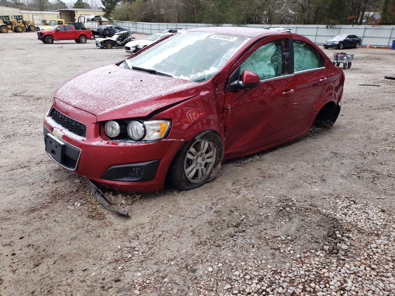 Photo 2 from auction – 2015 CHEVROLET SONIC LT with VIN 1G1JC5SH3F4153400