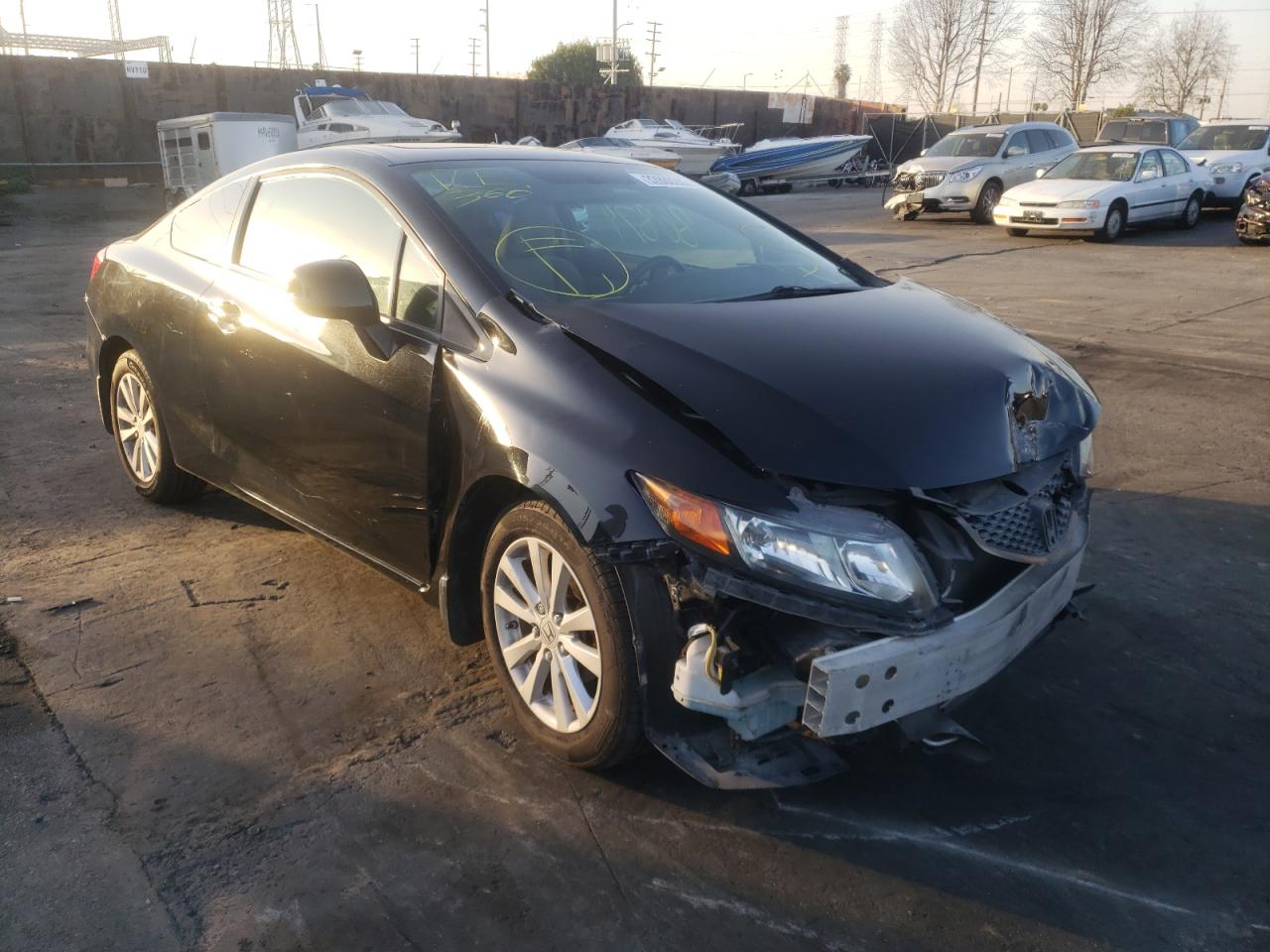 HONDA CIVIC EX 2012 with VIN 2HGFG3B82CH508157 - Photo from auction