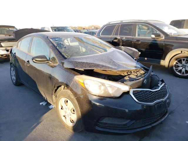 KIA FORTE LX 2016 with VIN KNAFK4A67G5564575 - Photo from auction