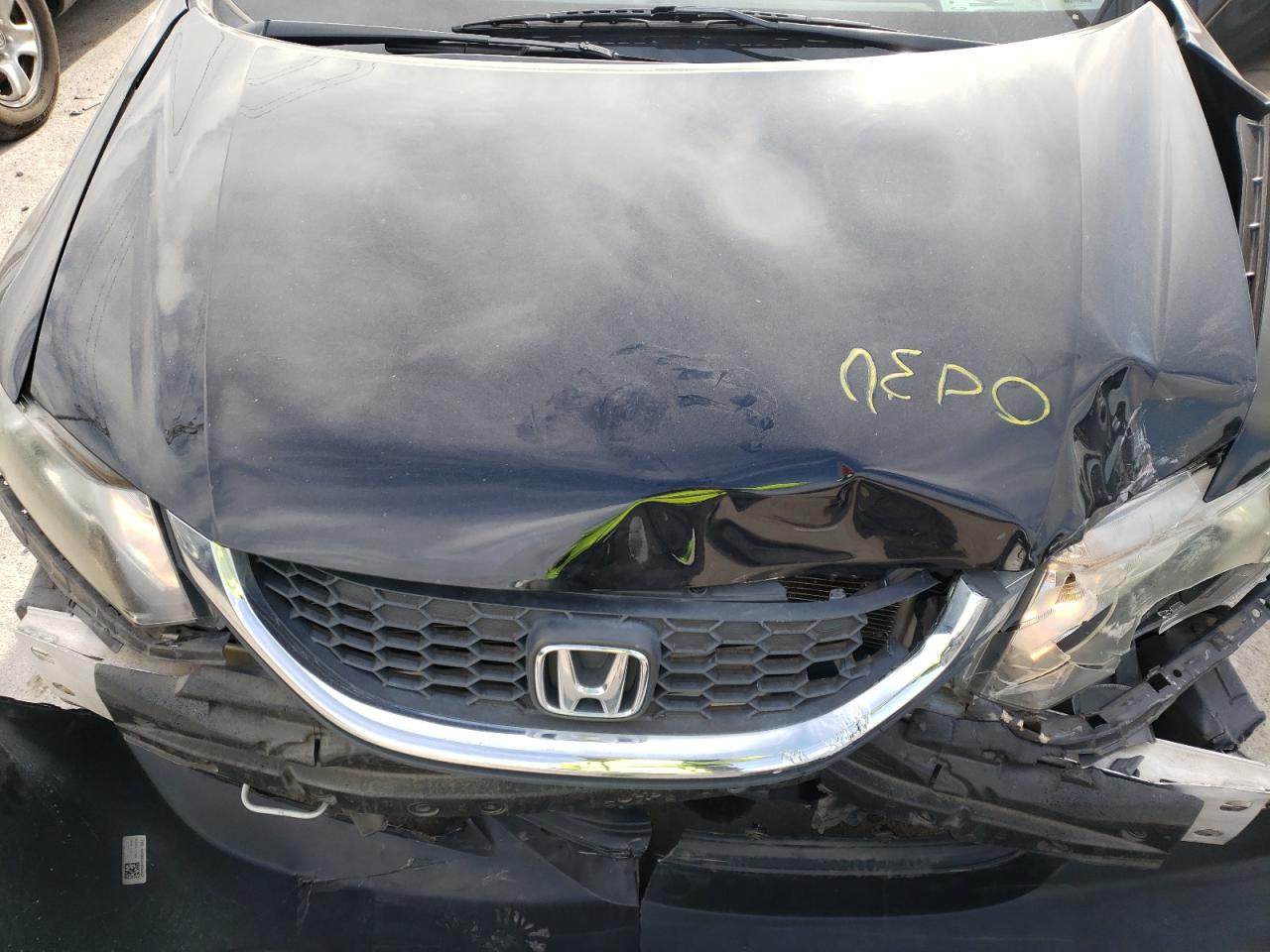 Photo 7 from auction – 2014 HONDA CIVIC LX with VIN 19XFB2F59EE049182