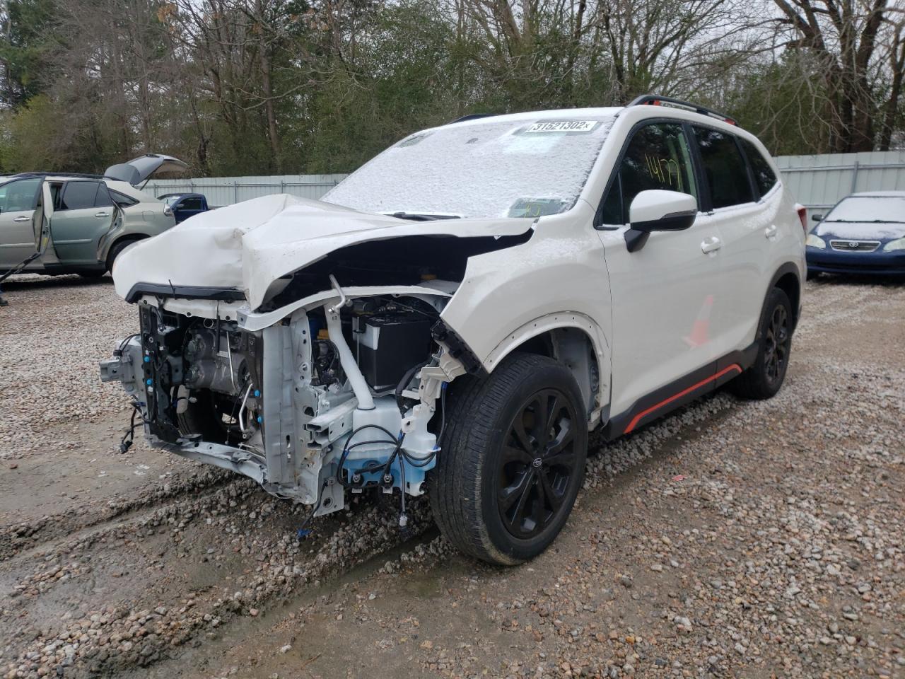 Photo 2 from auction – 2020 SUBARU FORESTER S with VIN JF2SKARC7LH497383