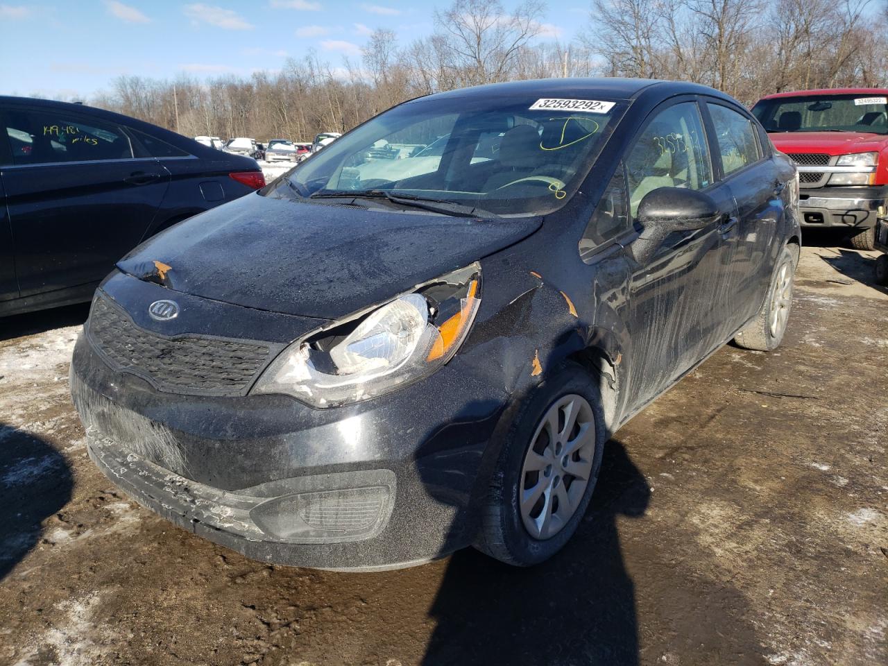Photo 2 from auction – 2012 KIA RIO LX with VIN KNADM4A37C6047563