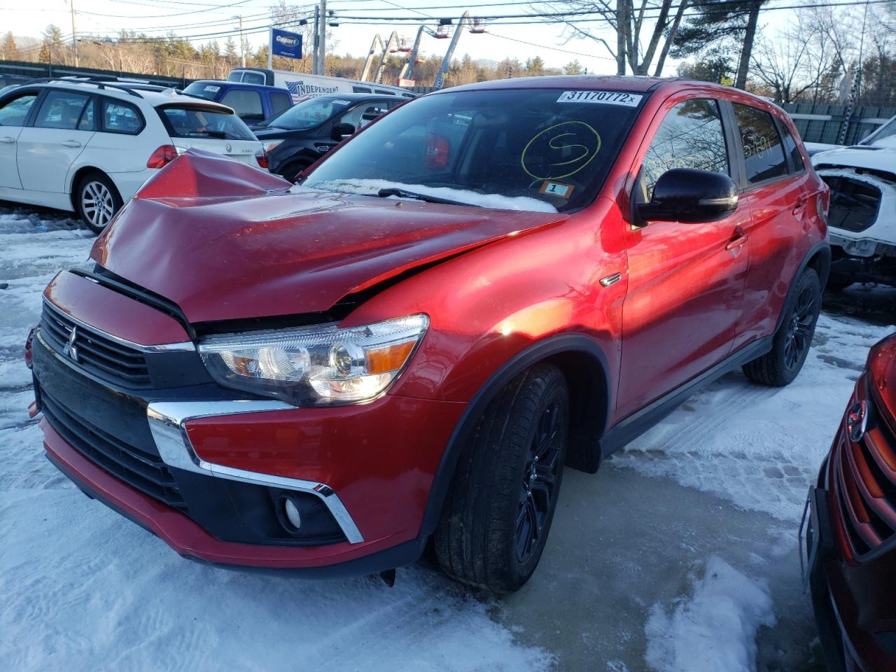 Photo 2 from auction – 2017 MITSUBISHI OUTLANDER with VIN JA4AR3AU9HZ038163