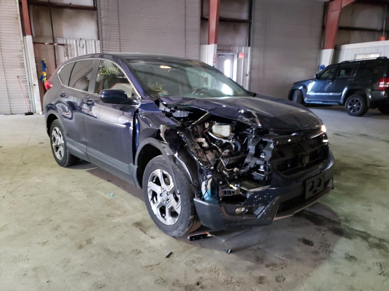 HONDA CR-V EX 2019 with VIN 2HKRW2H55KH608006 - Photo from auction