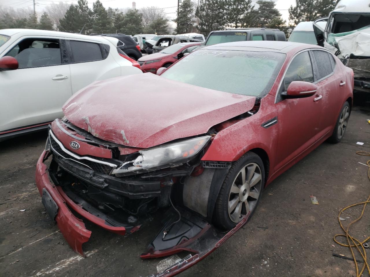 Photo 2 from auction – 2012 KIA OPTIMA SX with VIN 5XXGR4A63CG004514