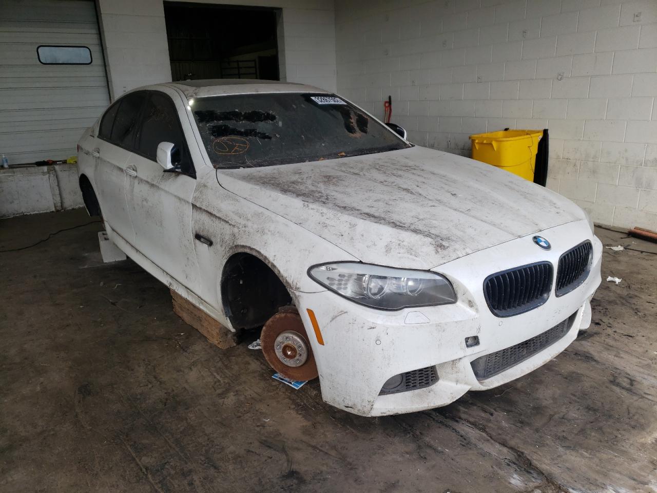 BMW 550 2012 with VIN WBAFR9C57CDV59020 - Photo from auction