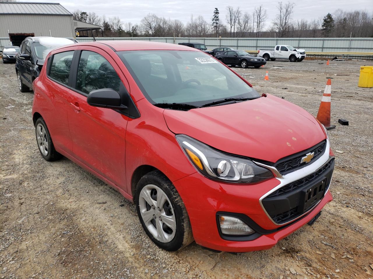 CHEVROLET SPARK LS 2020 with VIN KL8CB6SA2LC464371 - Photo from auction
