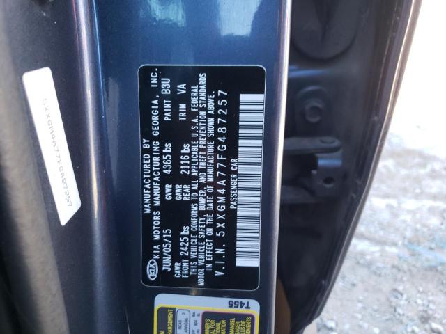Photo 10 from auction – 2015 KIA OPTIMA LX with VIN 5XXGM4A77FG487257
