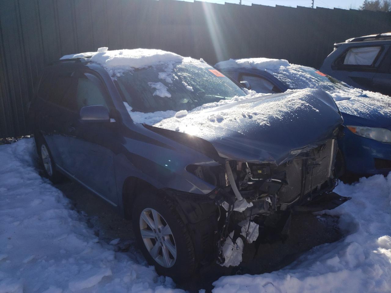 TOYOTA HIGHLANDER 2013 with VIN 5TDBK3EH8DS252861 - Photo from auction