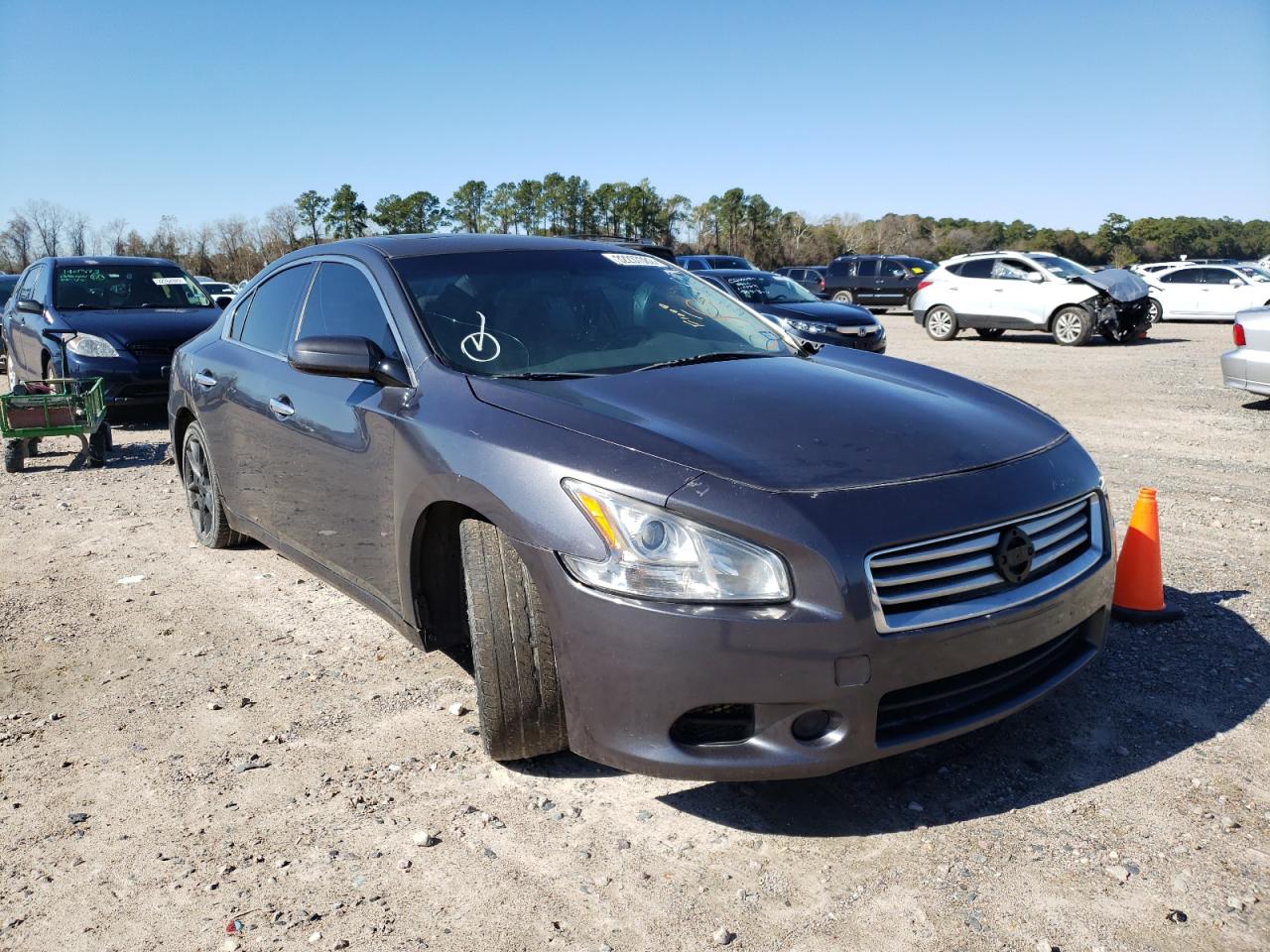 NISSAN MAXIMA S 2013 with VIN 1N4AA5AP1DC800987 - Photo from auction