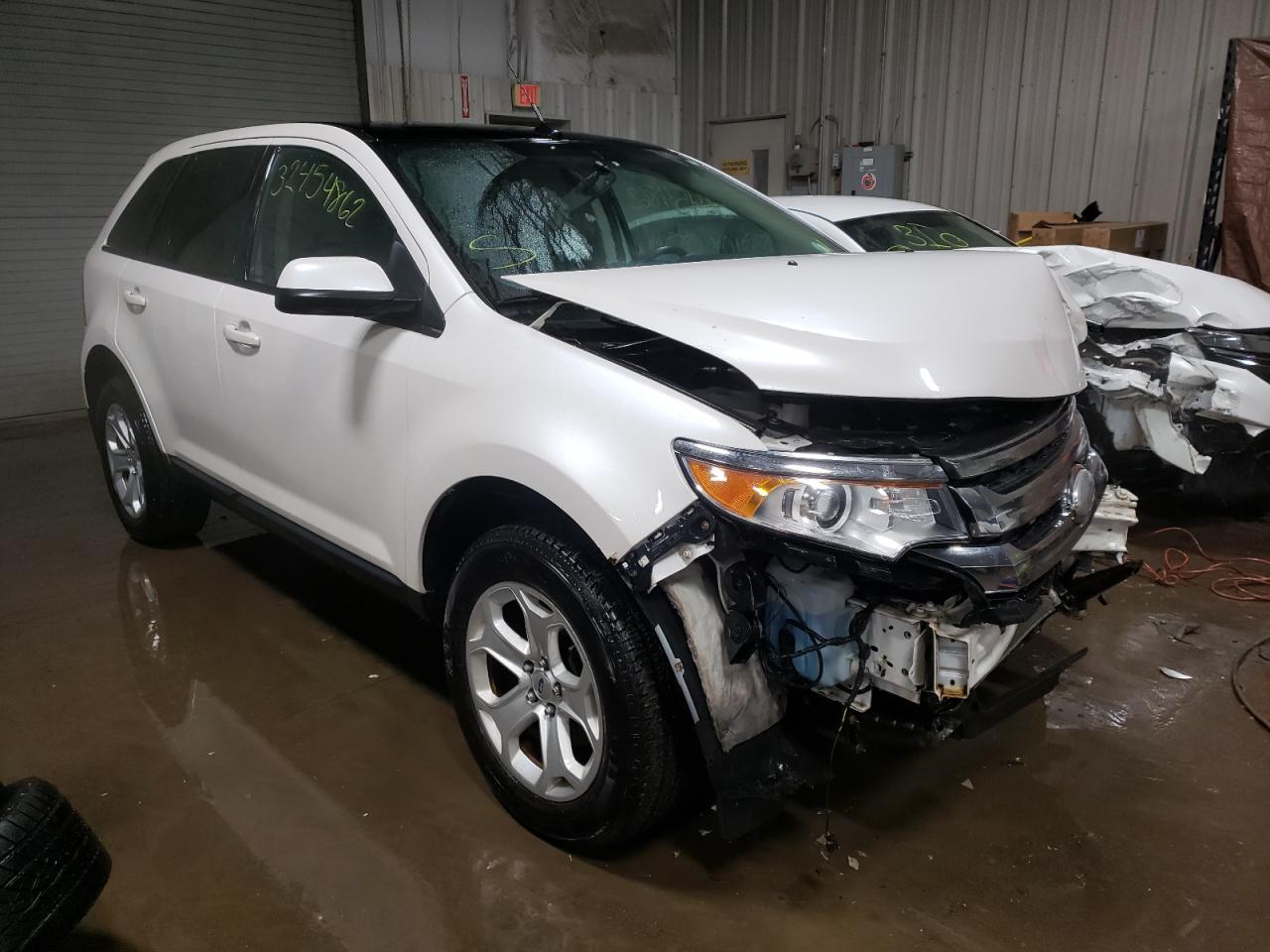 FORD EDGE SEL 2013 with VIN 2FMDK3JC6DBC91660 - Photo from auction