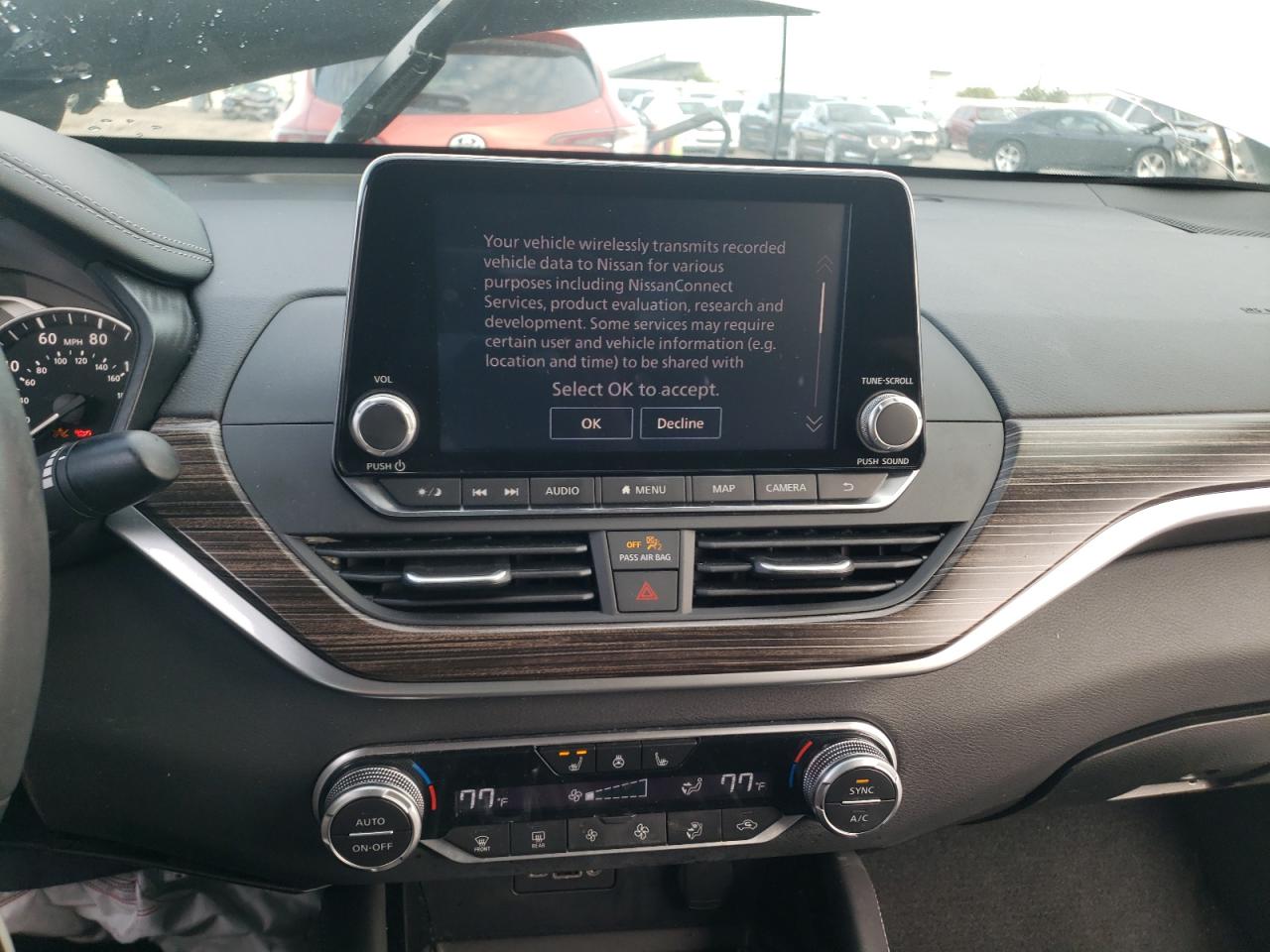Photo 9 from auction – 2020 NISSAN ALTIMA SL with VIN 1N4BL4EV0LC116464