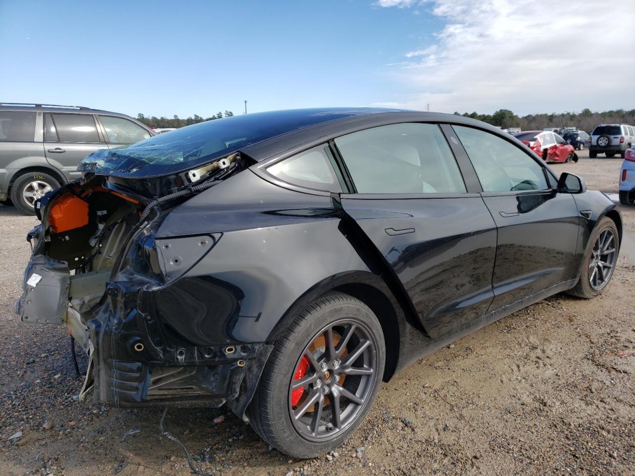 Photo 4 from auction – 2020 TESLA MODEL 3 with VIN 5YJ3E1EC0LF736322