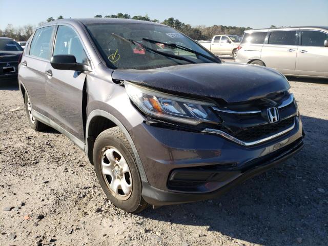 Photo 1 from auction – 2016 HONDA CR-V LX with VIN 3CZRM3H32GG706463