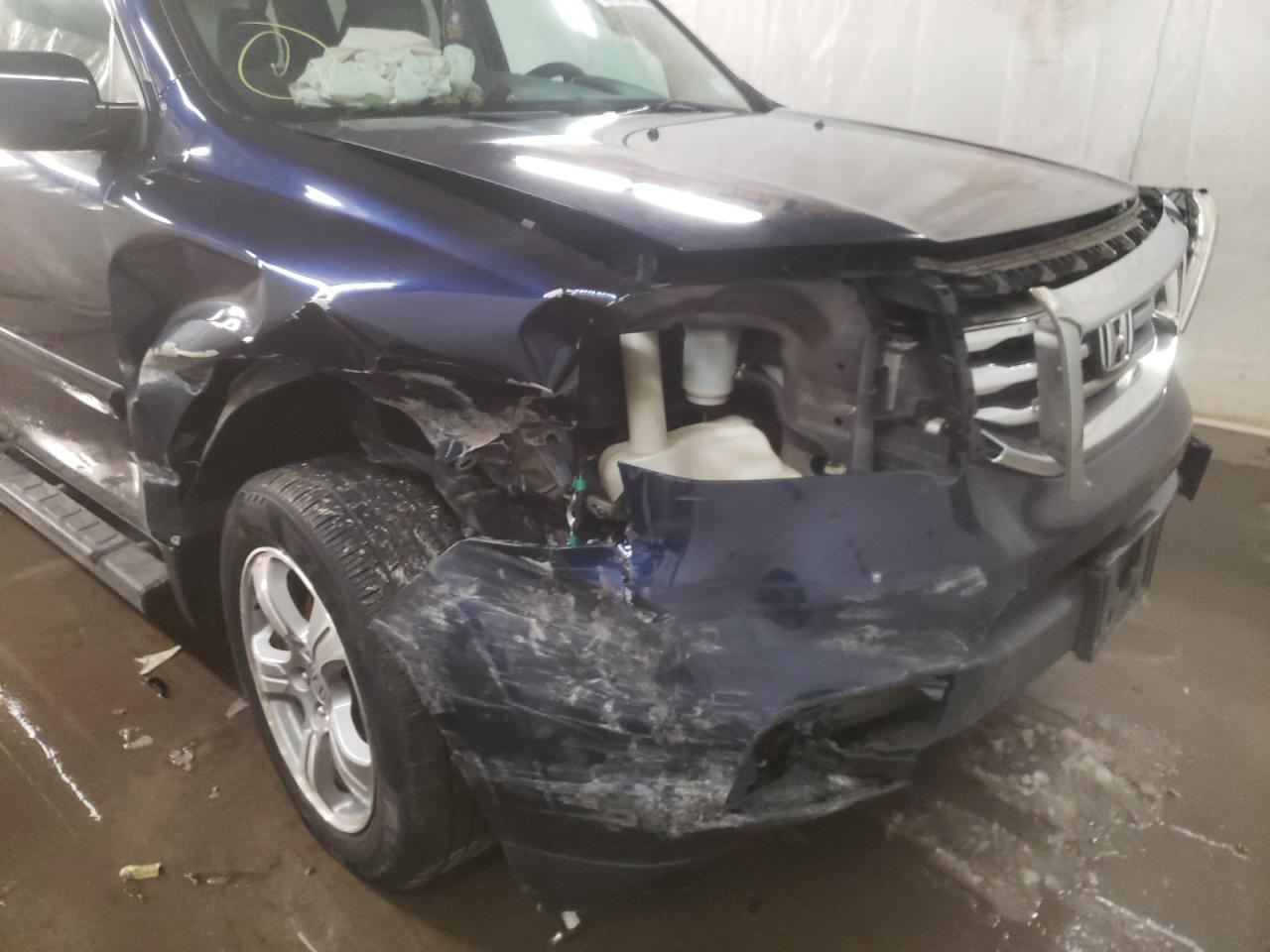Photo 9 from auction – 2013 HONDA PILOT EXL with VIN 5FNYF4H67DB077361