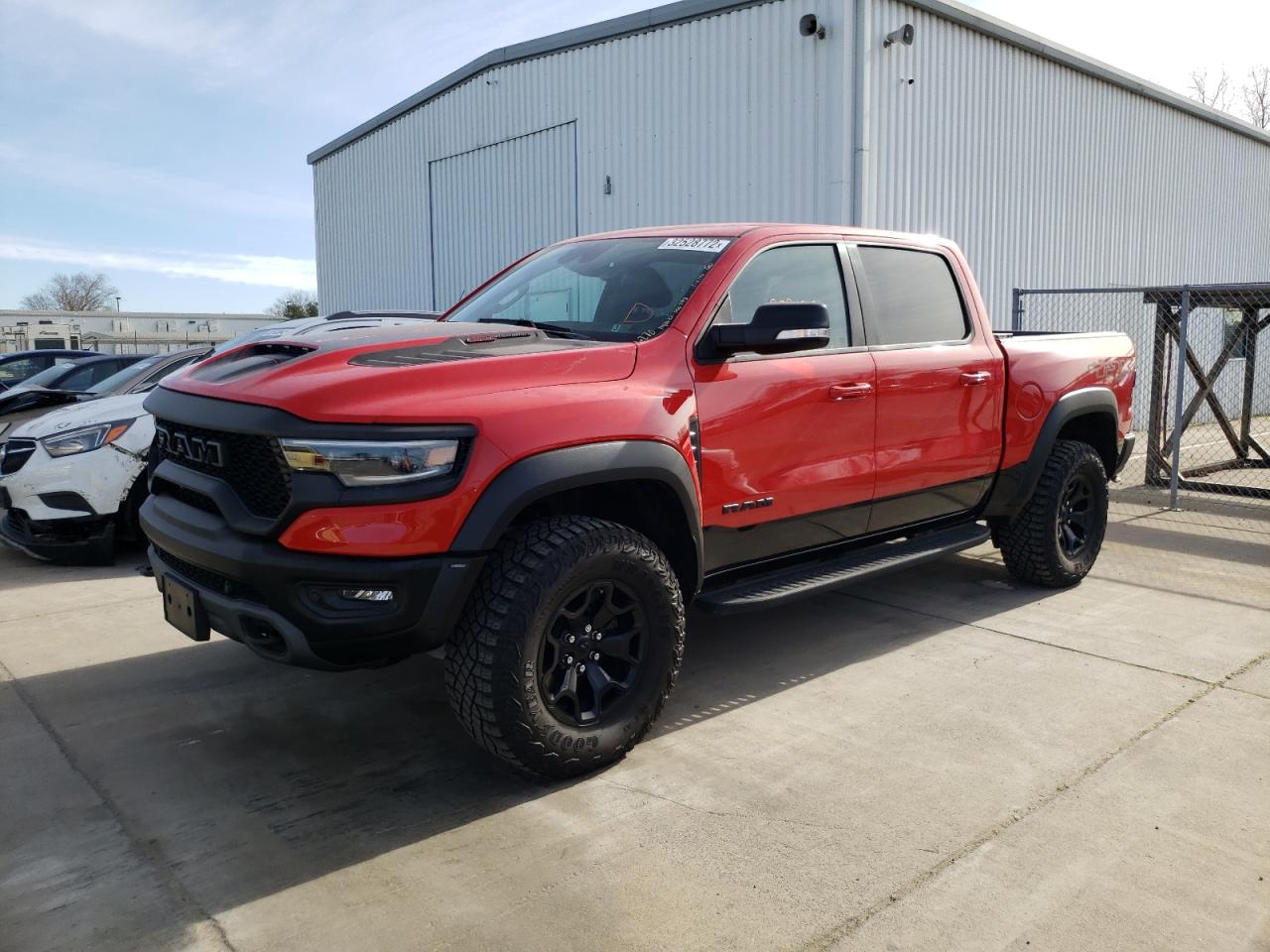 Photo 2 from auction – 2021 RAM 1500 TRX with VIN 1C6SRFU95MN900161