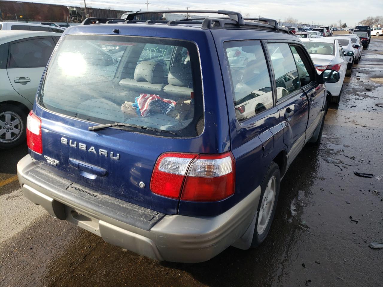 Photo 4 from auction – 2001 SUBARU FORESTER S with VIN JF1SF65501H711186