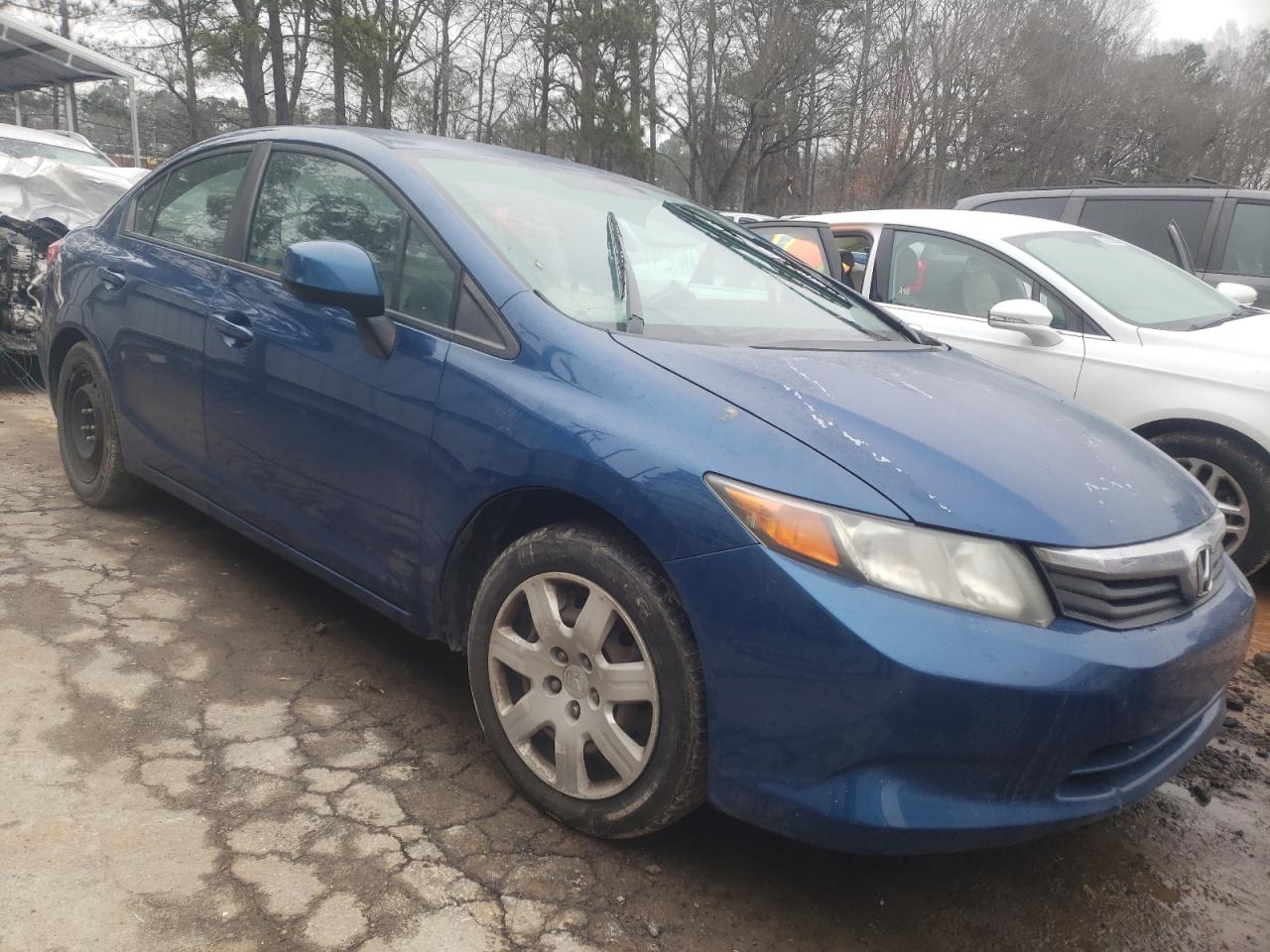 HONDA CIVIC LX 2012 z numerem VIN 19XFB2F52CE321357 - Zdjęcie z aukcji