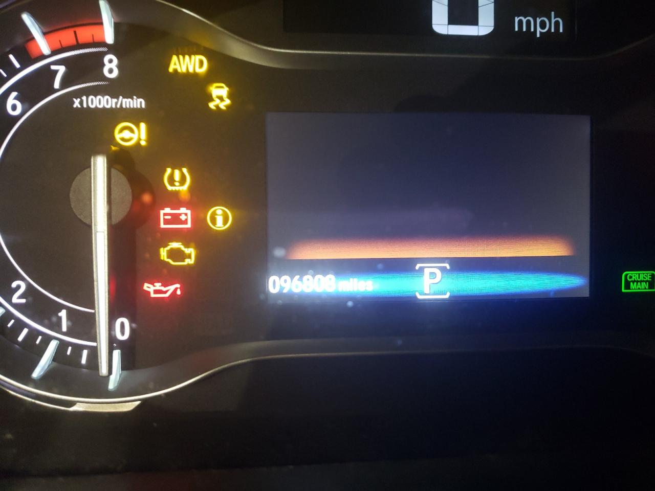 Photo 8 from auction – 2017 HONDA PILOT LX with VIN 5FNYF6H16HB002107