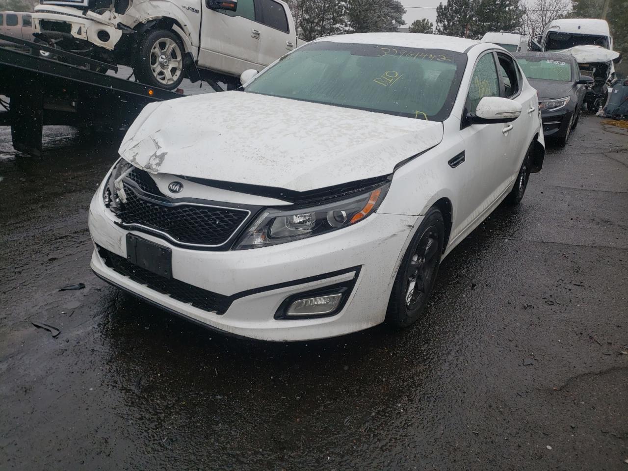 Photo 2 from auction – 2014 KIA OPTIMA LX with VIN 5XXGM4A79EG260831