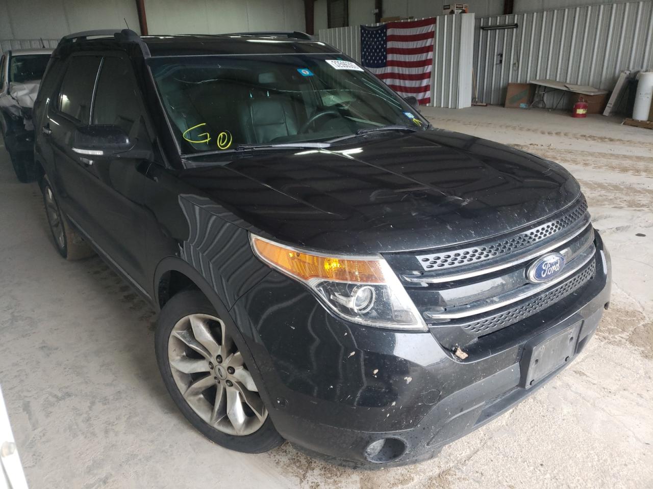 FORD EXPLORER L 2014 with VIN 1FM5K7F80EGC06449 - Photo from auction
