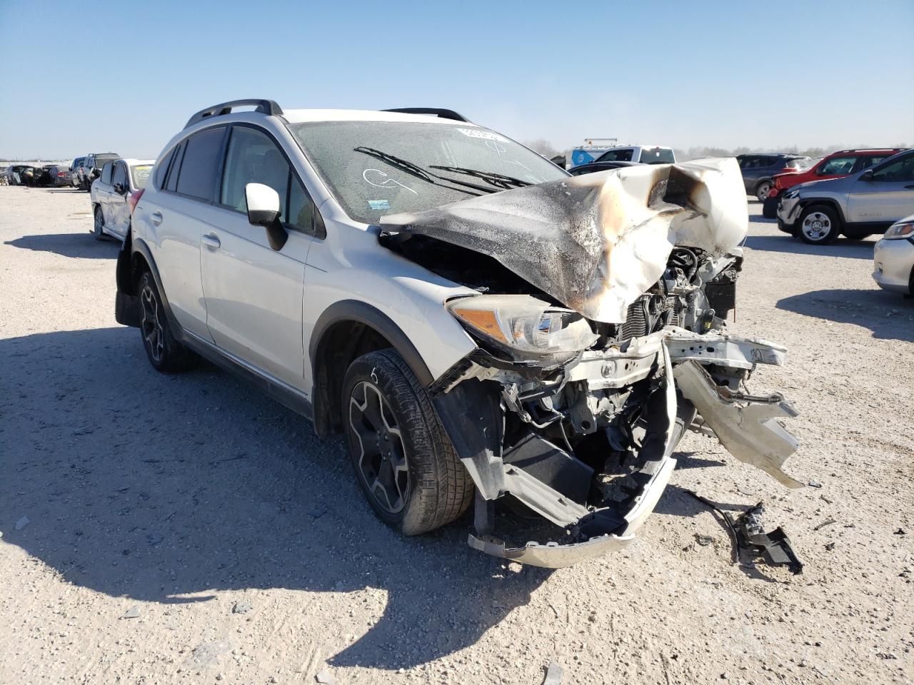 SUBARU XV CROSSTR 2013 with VIN JF2GPACC9D2900316 - Photo from auction