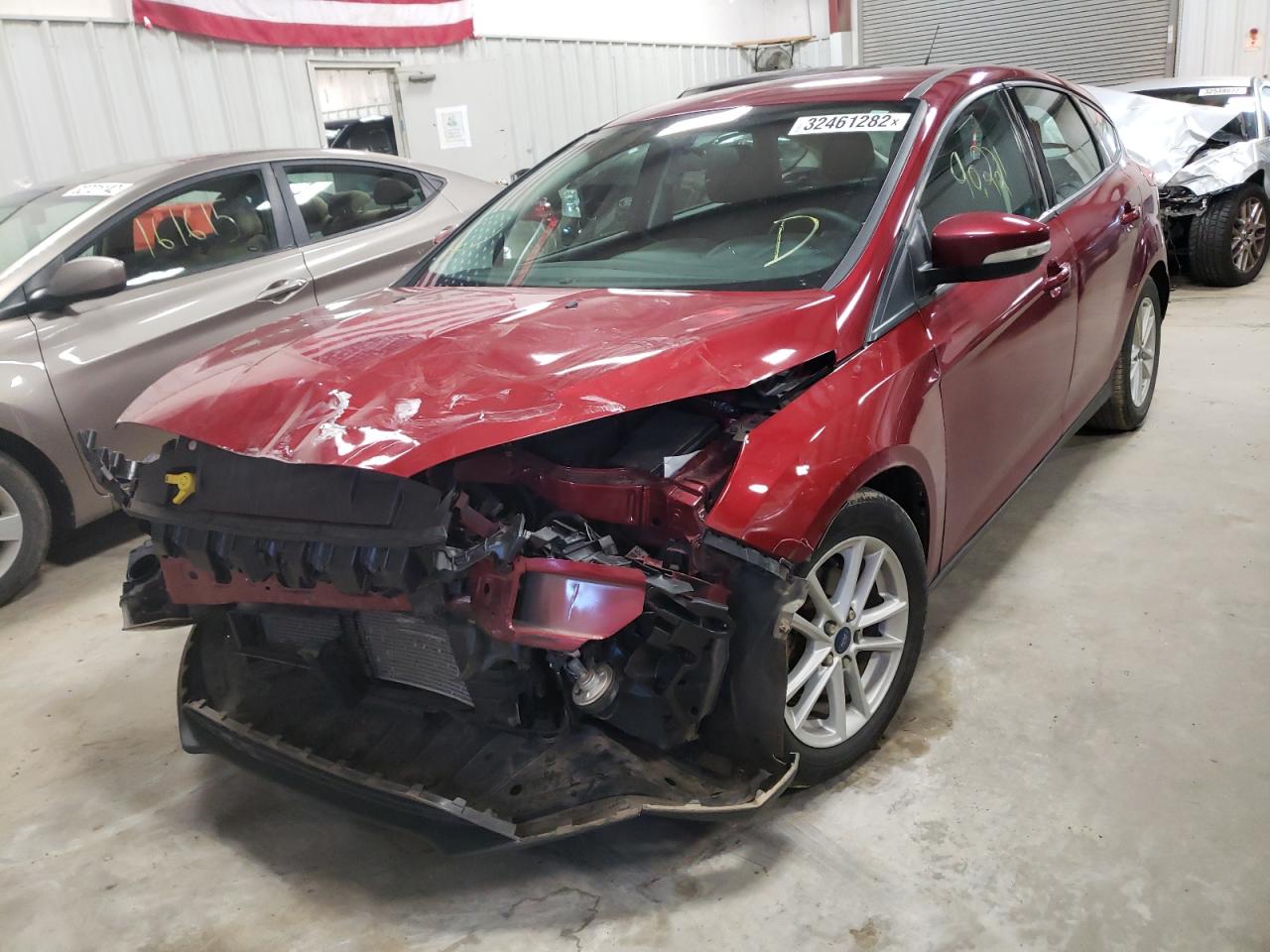 Photo 2 from auction – 2016 FORD FOCUS SE with VIN 1FADP3K28GL387263