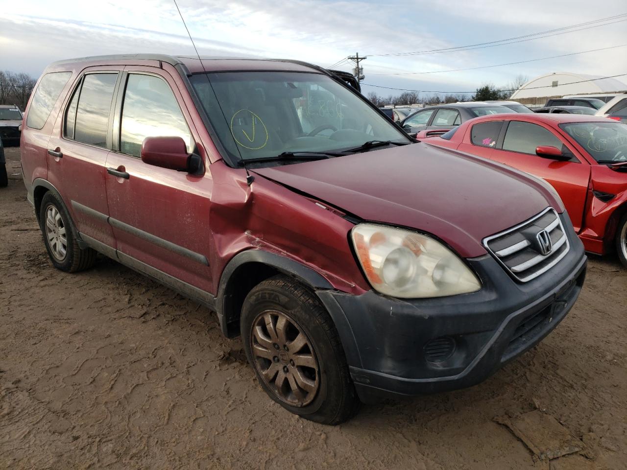 Photo 9 from auction – 2005 HONDA CR-V EX with VIN SHSRD78805U320208