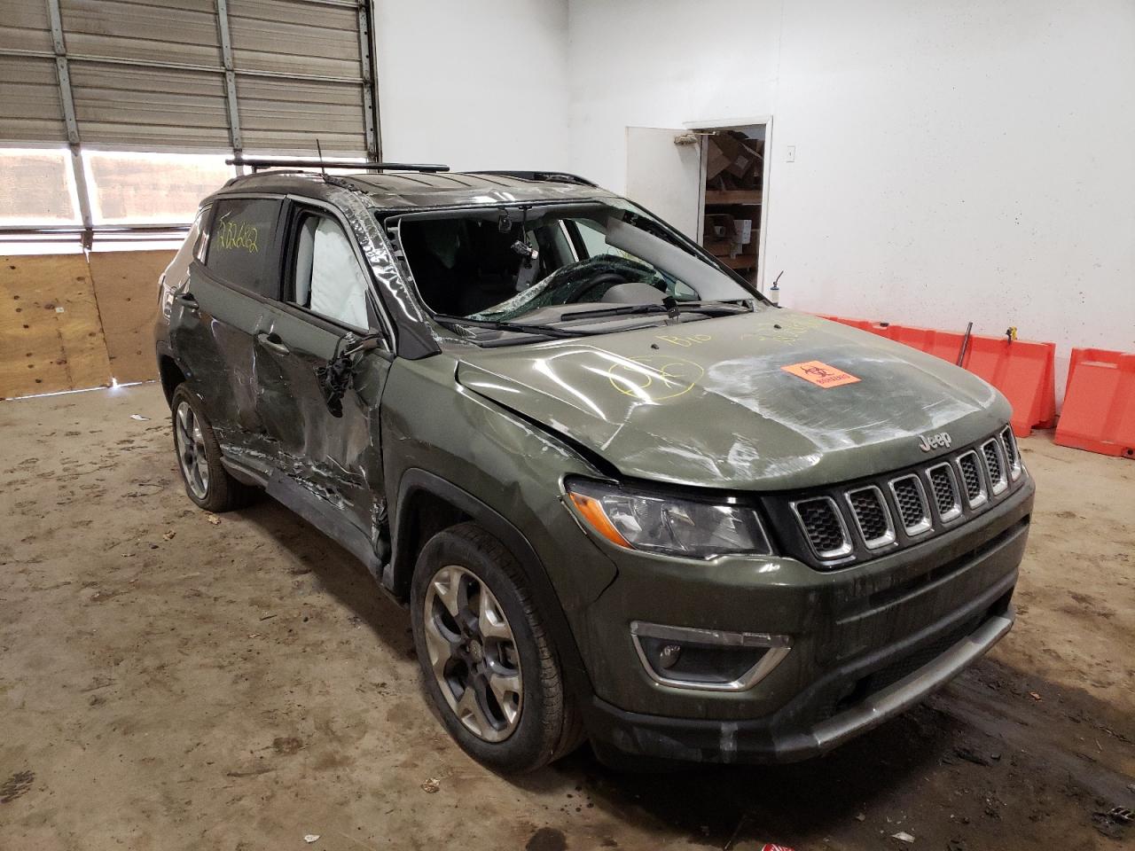 JEEP COMPASS LI 2021 with VIN 3C4NJDCBXMT554274 - Photo from auction
