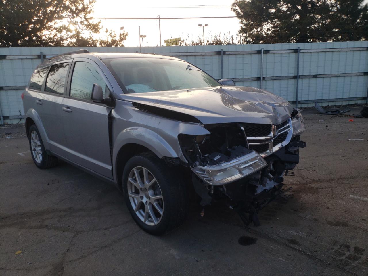DODGE JOURNEY SX 2017 with VIN 3C4PDCBGXHT501345 - Photo from auction