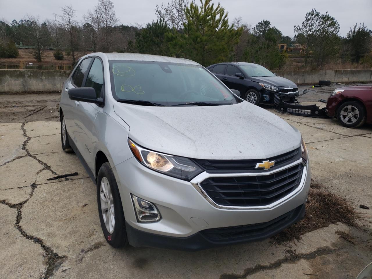 CHEVROLET EQUINOX LS 2020 with VIN 3GNAXHEV3LS733389 - Photo from auction