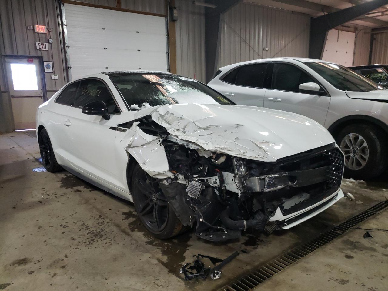 AUDI A5 PREMIUM 2018 with VIN WAUTNAF50JA001035 - Photo from auction