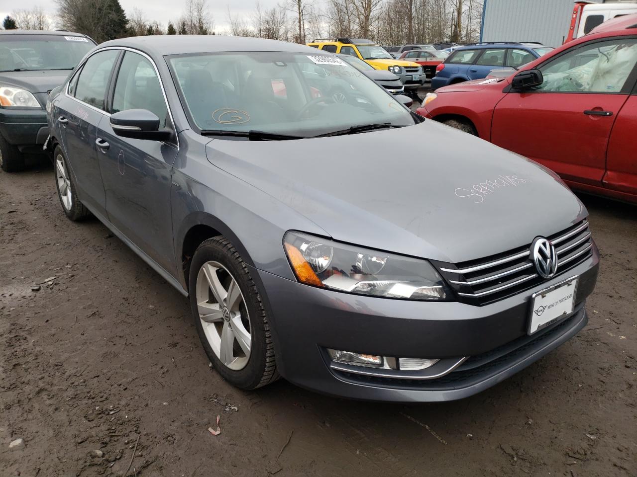 Photo 1 from auction – 2015 VOLKSWAGEN PASSAT S with VIN 1VWAS7A34FC117293