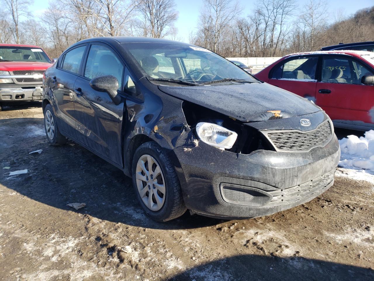 KIA RIO LX 2012 с VIN KNADM4A37C6047563 - Фото с аукциона