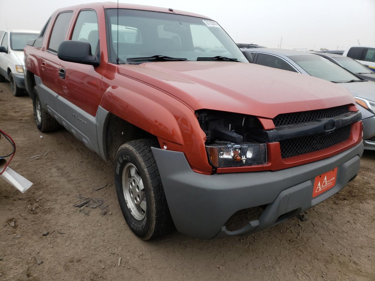 CHEVROLET AVALANCHE 2002 with VIN 3GNEK13T22G309342 - Photo from auction