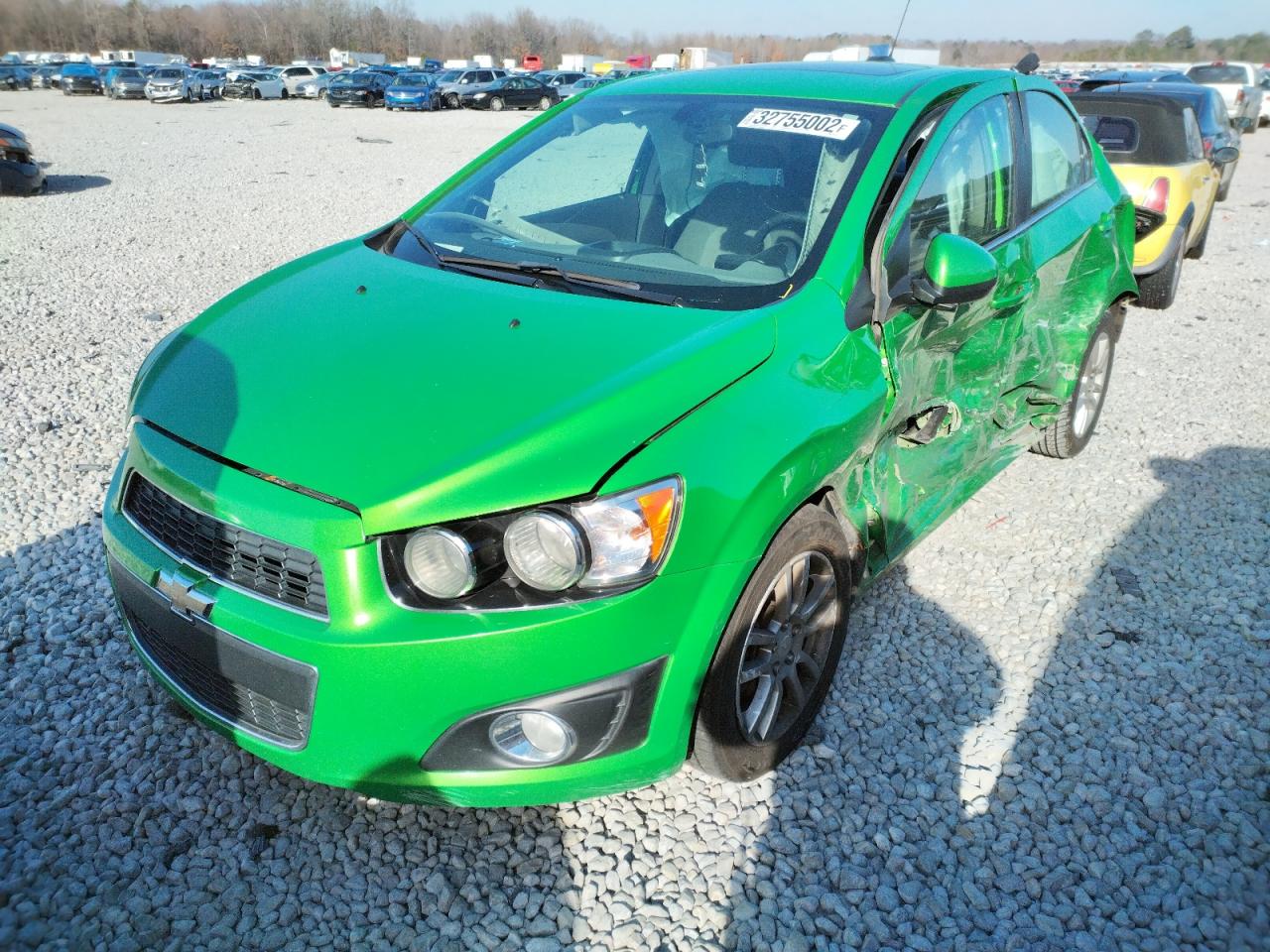 Photo 2 from auction – 2015 CHEVROLET SONIC LT with VIN 1G1JC5SH8F4168121