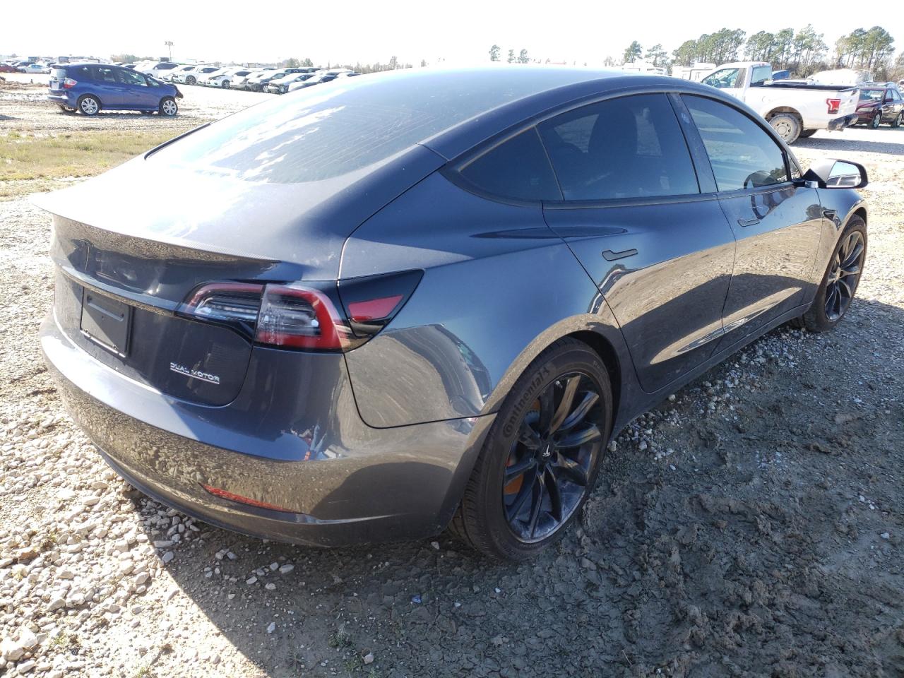 Photo 4 from auction – 2020 TESLA MODEL 3 with VIN 5YJ3E1EC0LF721223