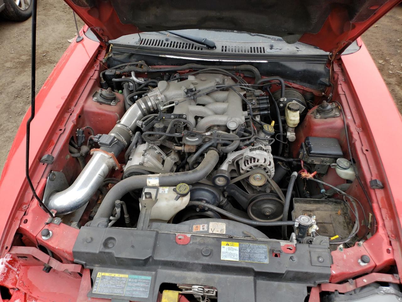 Photo 7 from auction – 2004 FORD MUSTANG with VIN 1FAFP44684F150667